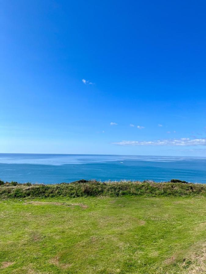 Sunset Sea View Chalet With Hot Tub Torpoint Exterior foto